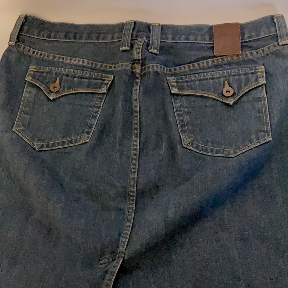 Women’s Jean Skirt 36x32 long Gently used in Blue